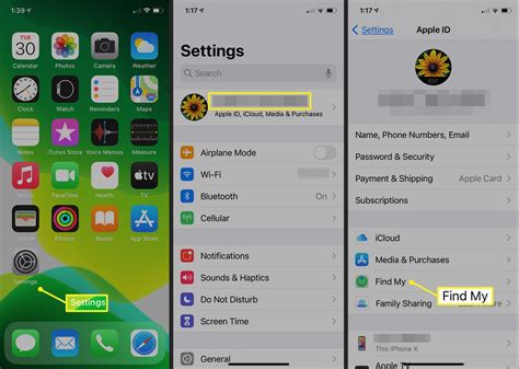 To see the version of carrier settings on your device, tap Settings > General > About and look. . Where is find my iphone in settings